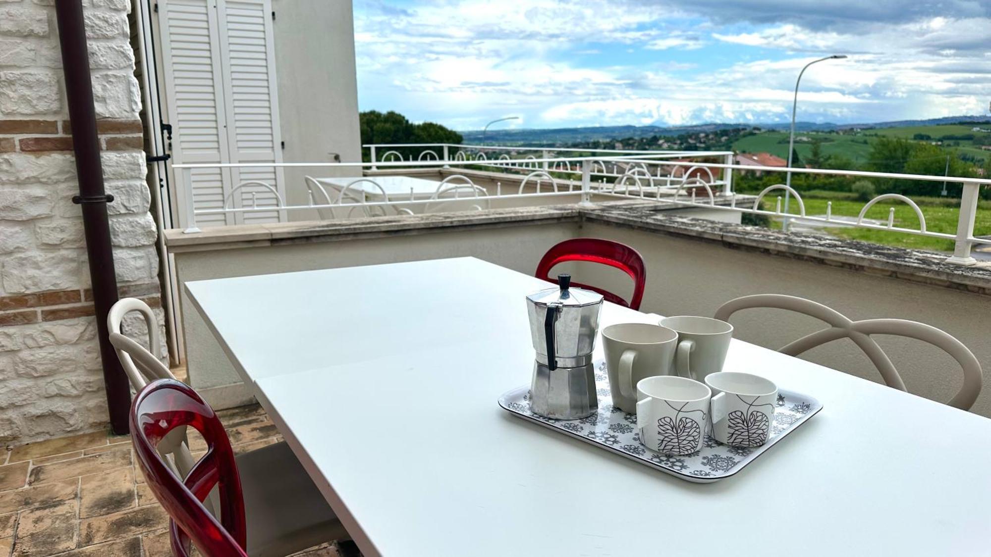 S023 - Sirolo, Magnifico Trilocale Design Con Terrazzo Apartment Ngoại thất bức ảnh